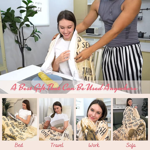 Blanket for wife from Husband
